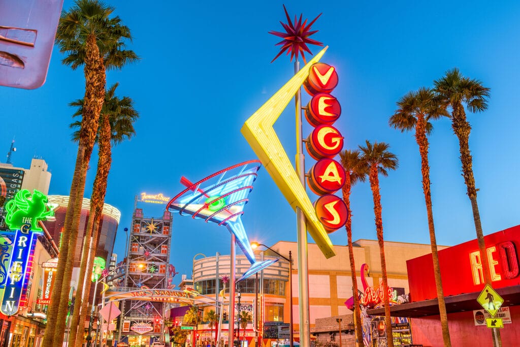 Fremont East District of Las Vegas