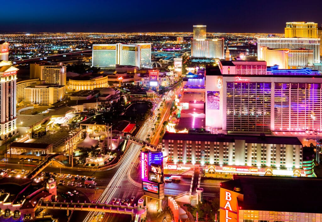 Las Vegas Strip At Night